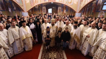 Slujire arhierească la Parohia „Sfântul Vasile” Baia Mare