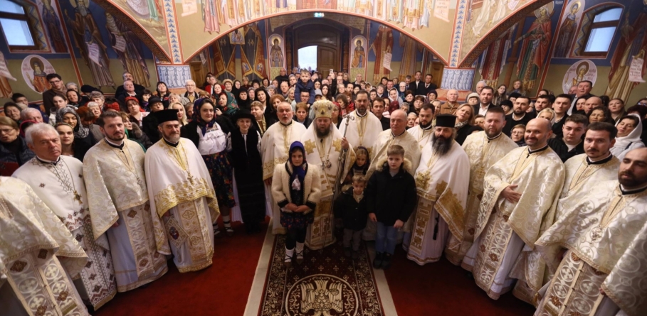 Slujire arhierească la Parohia „Sfântul Vasile” Baia Mare