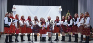 Colindători din Repedea, Ruscova și Valea Vișeului, prezenți la concertul din Biserica Alba, Ucraina