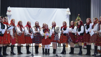 Colindători din Repedea, Ruscova și Valea Vișeului, prezenți la concertul din Biserica Alba, Ucraina