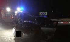 A început cheful mai repede: tânăr beat și fără permis, implicat într-un accident în Moisei