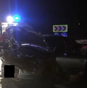 A început cheful mai repede: tânăr beat și fără permis, implicat într-un accident în Moisei