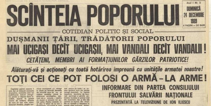 Revoluția Română 24 decembrie 1989 – Ajunul unui Crăciun de foc și deznădejde