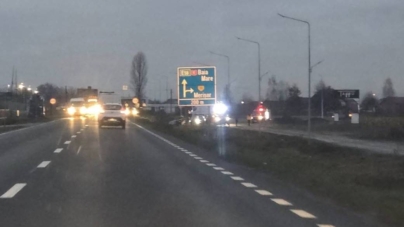 Accident rutier în Bușag, pe drumul Merișorului