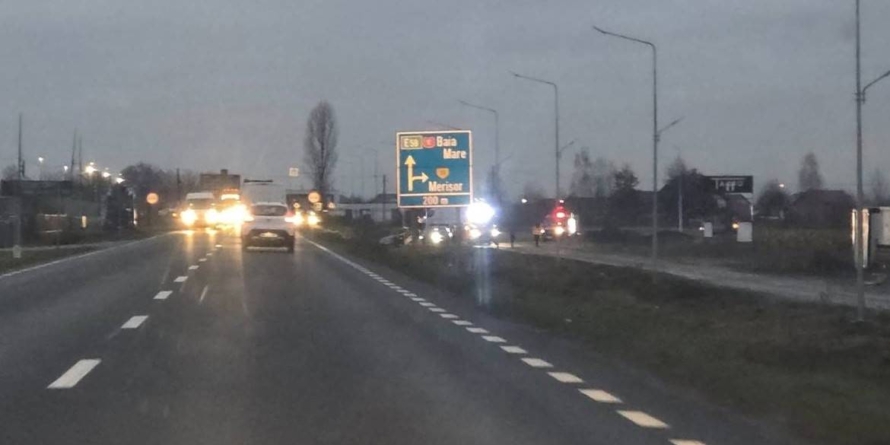 Accident rutier în Bușag, pe drumul Merișorului