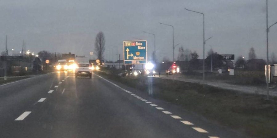 Accident rutier în Bușag, pe drumul Merișorului