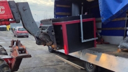 Incineratorul pentru animale a sosit la  Baia Mare și este gata de instalare