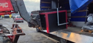 Incineratorul pentru animale a sosit la  Baia Mare și este gata de instalare