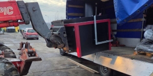 Incineratorul pentru animale a sosit la  Baia Mare și este gata de instalare