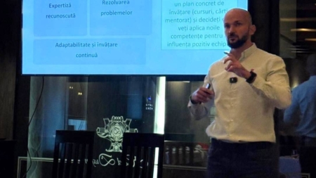 Dr. Adrian Ardusătan susține la Centrul Universitar Nord din Baia Mare un workshop despre comunicare și leadership