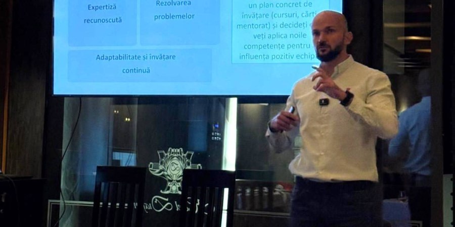 Dr. Adrian Ardusătan susține la Centrul Universitar Nord din Baia Mare un workshop despre comunicare și leadership