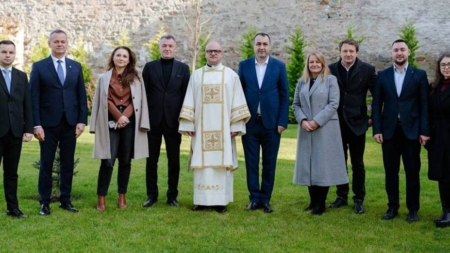 Viceprimarul Kristofer Levente Orosz, hirotonit diacon la Sighetu Marmației