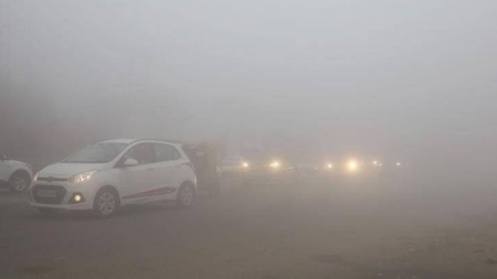 Atenție, șoferi! Ceață densă în zona depresionară a Maramureșului