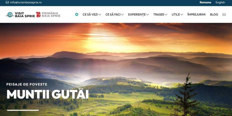 Primăria Baia Sprie lansează oficial noul site dedicat turismului local