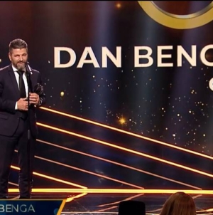 Dan Benga, premiat la Gala Pro TV – Eroul din munți, aplaudat în toată țara