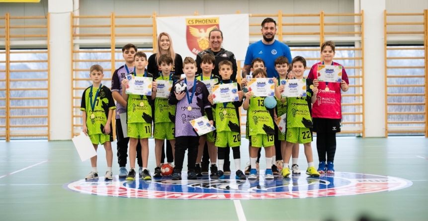 Turneu pentru cei mici – Cupa Copalnic Mănăștur la minihandbal