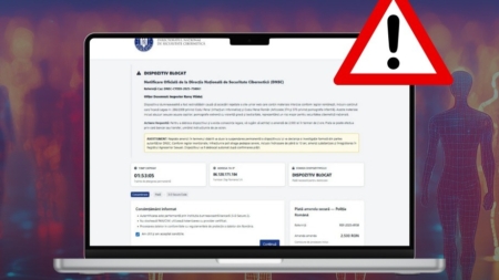 DNSC: Atenție la tentativele de fraudă cu așa-zise amenzi online!