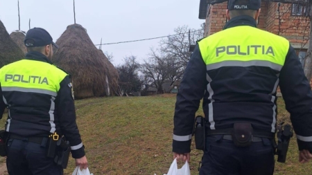 Daruri de la polițiștii din Borșa și Târgu Lăpuș