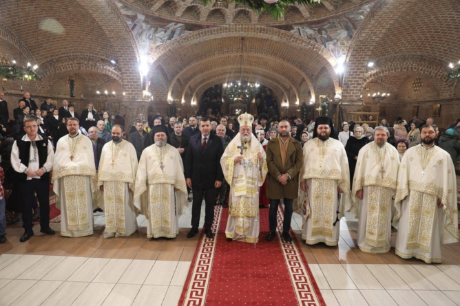 Slujbă arhierească la Catedrala Episcopală „Sfânta Treime” din Baia Mare