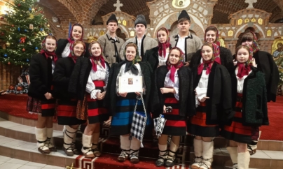 Premiul I al concursului “De Nașterea Domnului”, câștigat de elevii Liceului „Bogdan-Vodă” din Vișeu de Sus