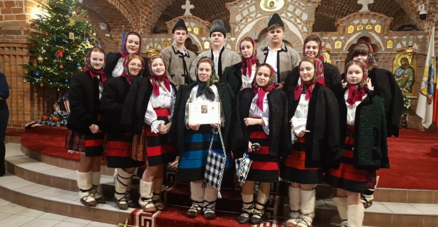Premiul I al concursului “De Nașterea Domnului”, câștigat de elevii Liceului „Bogdan-Vodă” din Vișeu de Sus