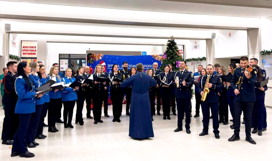 Colindători în uniformă