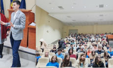 „Chimia din farfurie”: Conferință națională cu prof. univ. dr. Dan Cristian Vodnar în fața a peste 250 de elevi