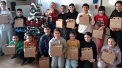 Daruri de la Moș Nicolae pentru copiii din Tăuții Măgherăuș