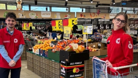 200 de familii maramureșene au primit ajutor din partea celor de la Crucea Roșie