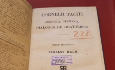 Un volum din 1858, exponatul lunii la Muzeul Județean de Istorie și Arheologie
