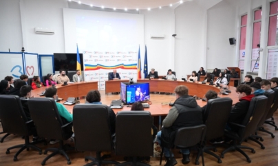 Tinerii de la Liceul Tehnologic „Grigore C. Moisil” Târgu Lăpuș au avut parte de o experiență interactivă la Primăria Municipiului Baia Mare