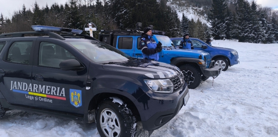 Jandarmii montani, la treabă de sărbători
