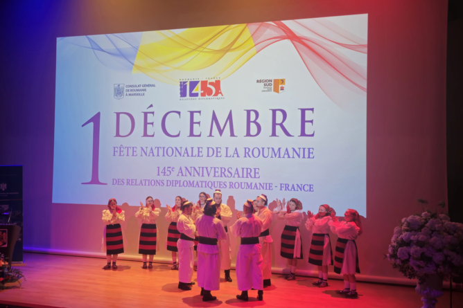 Ziua Națională a României și 145 de ani de relații diplomatice între România și Franța- dublă sărbătoare celebrată la Marsilia