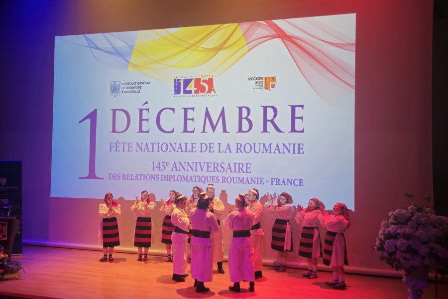 Ziua Națională a României și 145 de ani de relații diplomatice între România și Franța- dublă sărbătoare celebrată la Marsilia