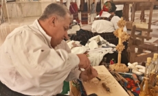 Meșteri de la Centrul Culturii Tradiționale Maramureș, la Palatul Parlamentului