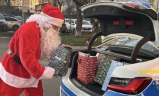Moșul a primit o mână de ajutor de la polițiștii maramureșeni