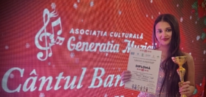 Mara Popov de la Insieme Music School a câștigat Marele Trofeu și Trofeul secțiunii Pop Românesc în cadrul Festivalului Național de Interpretare „Cântul Banatului” din Timiș