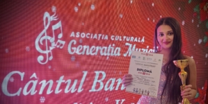 Mara Popov de la Insieme Music School a câștigat Marele Trofeu și Trofeul secțiunii Pop Românesc în cadrul Festivalului Național de Interpretare „Cântul Banatului” din Timiș