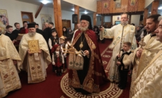 Preasfințitul Părinte Episcop Iustin a slujit la Parohia Ortodoxă „Sfânta Cuvioasă Parascheva” din Baia Mare