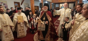 Preasfințitul Părinte Episcop Iustin a slujit la Parohia Ortodoxă „Sfânta Cuvioasă Parascheva” din Baia Mare