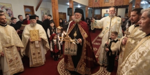 Preasfințitul Părinte Episcop Iustin a slujit la Parohia Ortodoxă „Sfânta Cuvioasă Parascheva” din Baia Mare