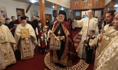 Preasfințitul Părinte Episcop Iustin a slujit la Parohia Ortodoxă „Sfânta Cuvioasă Parascheva” din Baia Mare