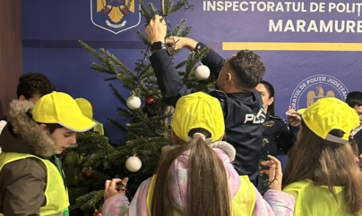 Patrula Școlară s-a alăturat polițiștilor și în prag de sărbători