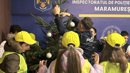 Patrula Școlară s-a alăturat polițiștilor și în prag de sărbători