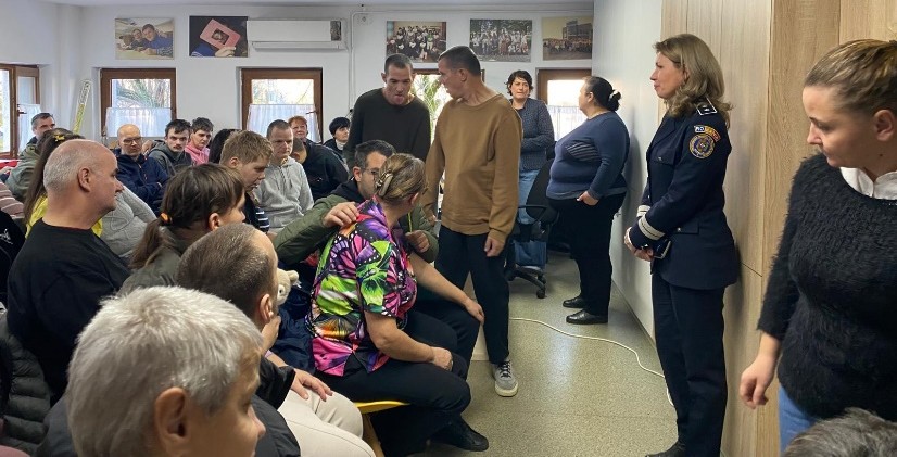 Acțiuni ale polițiștilor în sprijinul persoanelor cu dizabilități