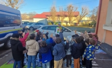 Lecții de la polițiști pentru elevii de la Școala „Lucian Blaga”