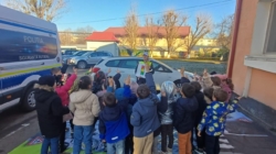 Lecții de la polițiști pentru elevii de la Școala „Lucian Blaga”