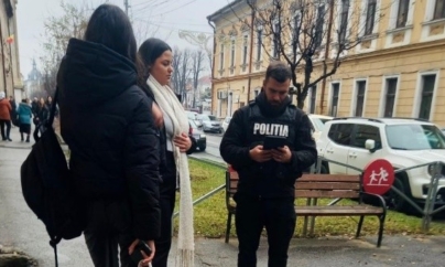 Acțiuni ale polițiștilor pentru siguranța elevilor la Sighet