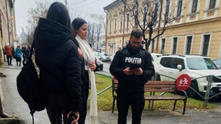 Acțiuni ale polițiștilor pentru siguranța elevilor la Sighet
