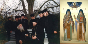 Fotografie de colecție: Părintele Cleopa, PS Iustin și ucenicii – chipuri de ieri, păstori ai Bisericii de azi